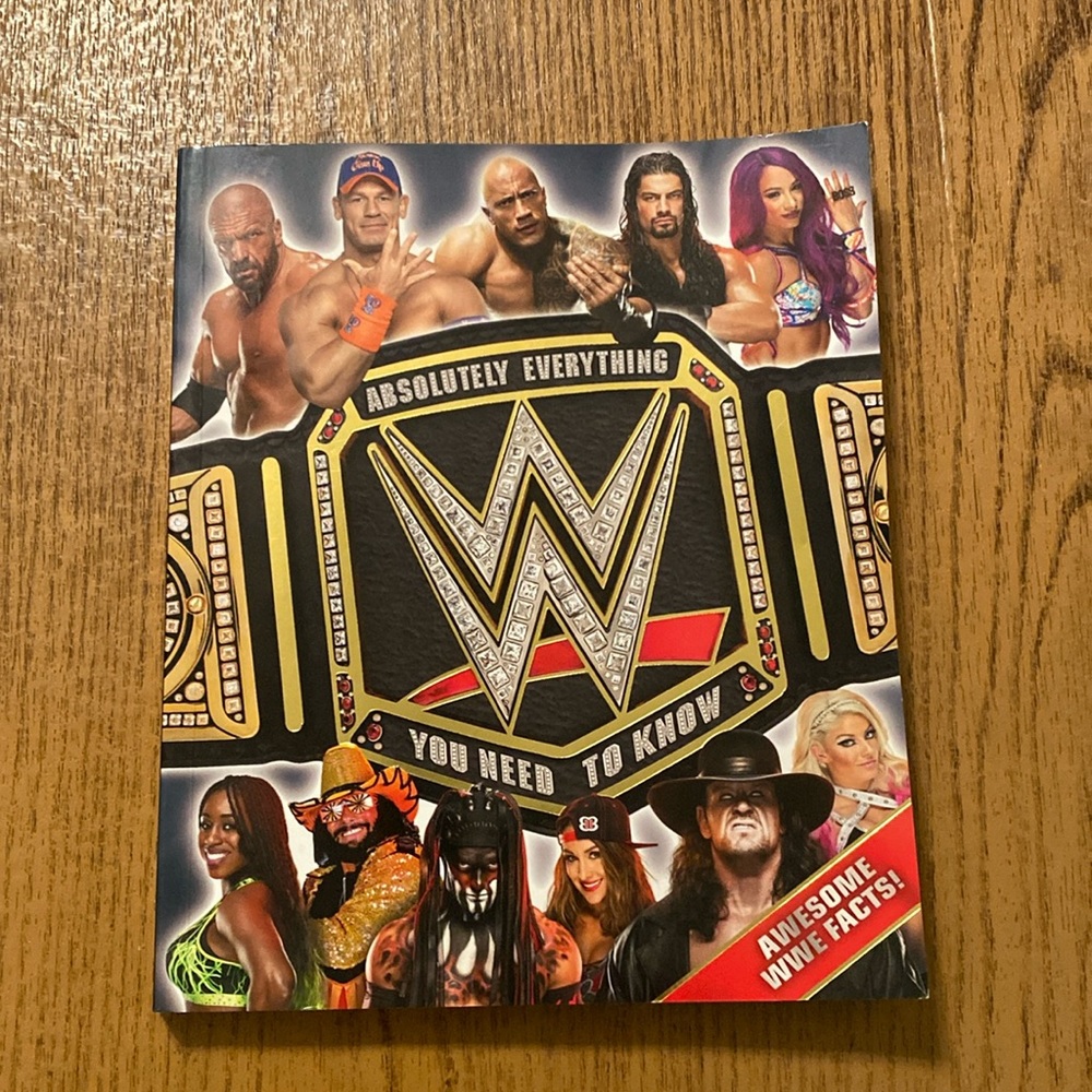 WWE “Absolutely Everything You Need To Know” softcover book